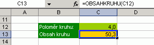 Funkce vyuvajc funkci listu